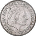 Coin, Netherlands, Juliana, Gulden, 1967, EF(40-45), Silver, KM:184