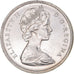Moeda, Canadá, Elizabeth II, Dollar, 1966, Royal Canadian Mint, Ottawa