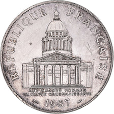 Moneta, Francia, Panthéon, 100 Francs, 1987, Paris, BB, Argento, KM:951.1