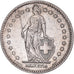 Coin, Switzerland, 2 Francs, 1944, Bern, AU(50-53), Silver, KM:21