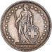 Coin, Switzerland, 2 Francs, 1963, Bern, EF(40-45), Silver, KM:21