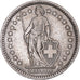 Coin, Switzerland, 2 Francs, 1963, Bern, AU(50-53), Silver, KM:21