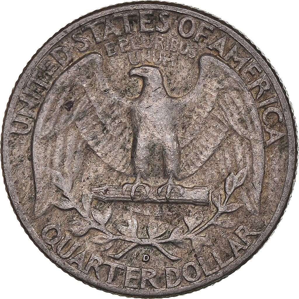 Coin, United States, Washington Quarter, Quarter, 1963, U.S. Mint, Denver