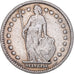 Coin, Switzerland, Franc, 1911, Bern, VF(20-25), Silver, KM:24