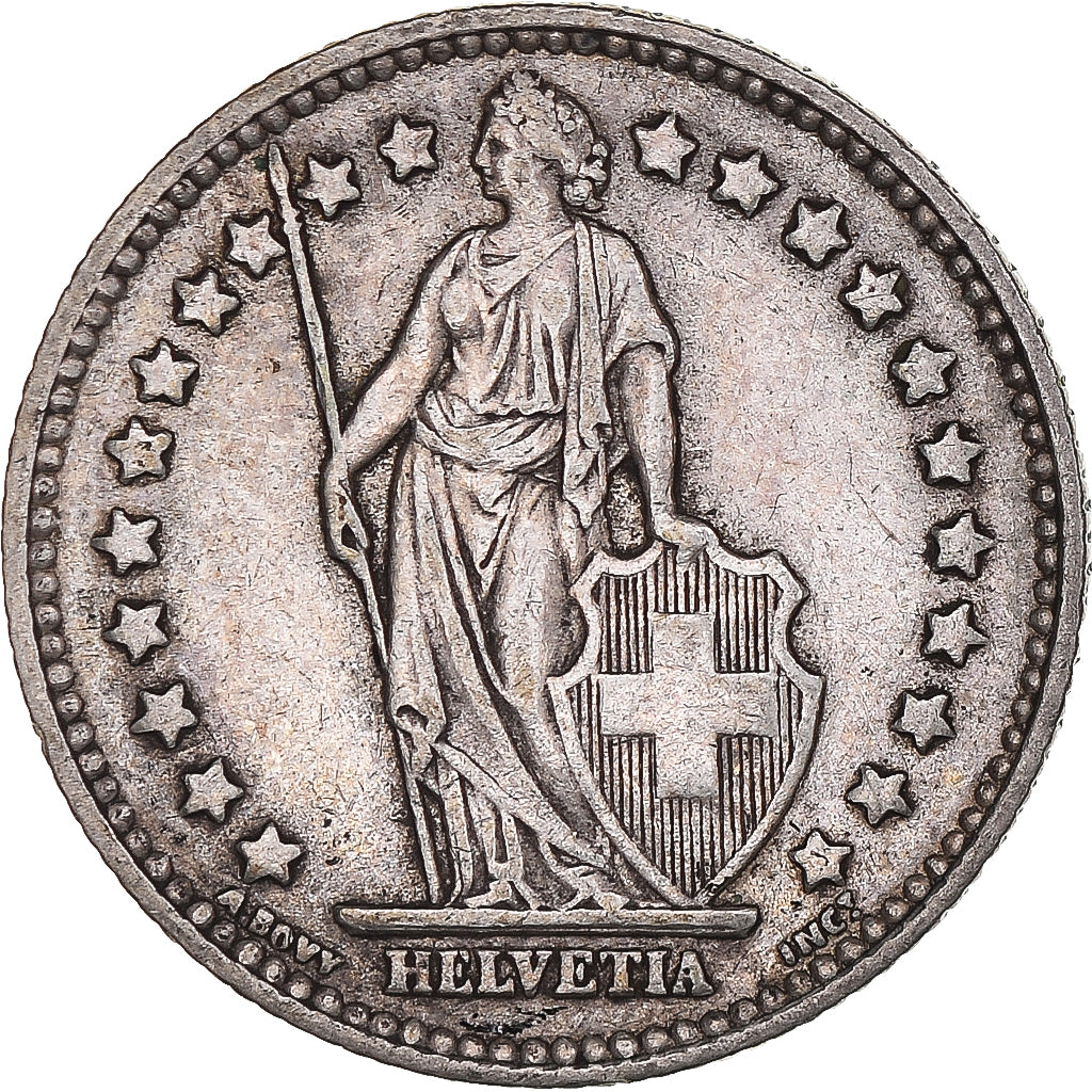 Münze, Schweiz, Franc, 1939, Bern, SS+, Silber, KM:24