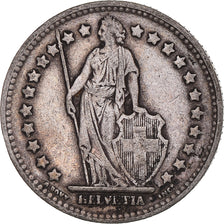 Coin, Switzerland, Franc, 1944, Bern, VF(30-35), Silver, KM:24