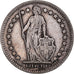 Coin, Switzerland, Franc, 1944, Bern, VF(30-35), Silver, KM:24