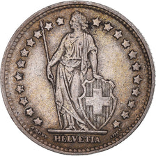 Coin, Switzerland, Franc, 1944, Bern, EF(40-45), Silver, KM:24