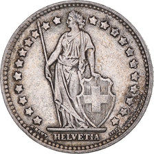 Coin, Switzerland, Franc, 1944, Bern, AU(50-53), Silver, KM:24