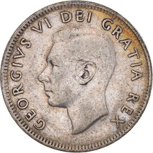 Coin, Canada, George VI, 25 Cents, 1952, Royal Canadian Mint, Ottawa, VF(30-35)