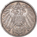 Coin, GERMANY - EMPIRE, Wilhelm II, Mark, 1914, Stuttgart, EF(40-45), Silver