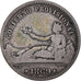 Coin, Spain, Provisional Government, Peseta, 1869, Madrid, VF(20-25), Silver