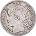Moneta, Francja, Cérès, Franc, 1881, Paris, 1 Franc, F(12-15), Srebro