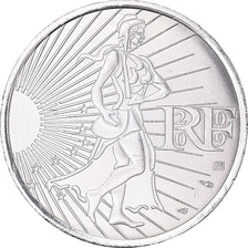 France, 10 Euro, 2009, Paris, MS(65-70), Silver, KM:1580