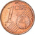 Francia, 1 Centime, Double Reverse Side, EBC, Acero revestido con cobre