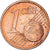 Francia, 1 Centime, Double Reverse Side, EBC, Acero revestido con cobre
