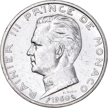 Monnaie, Monaco, Rainier III, 5 Francs, 1960, TTB, Argent, Gadoury:MC 152