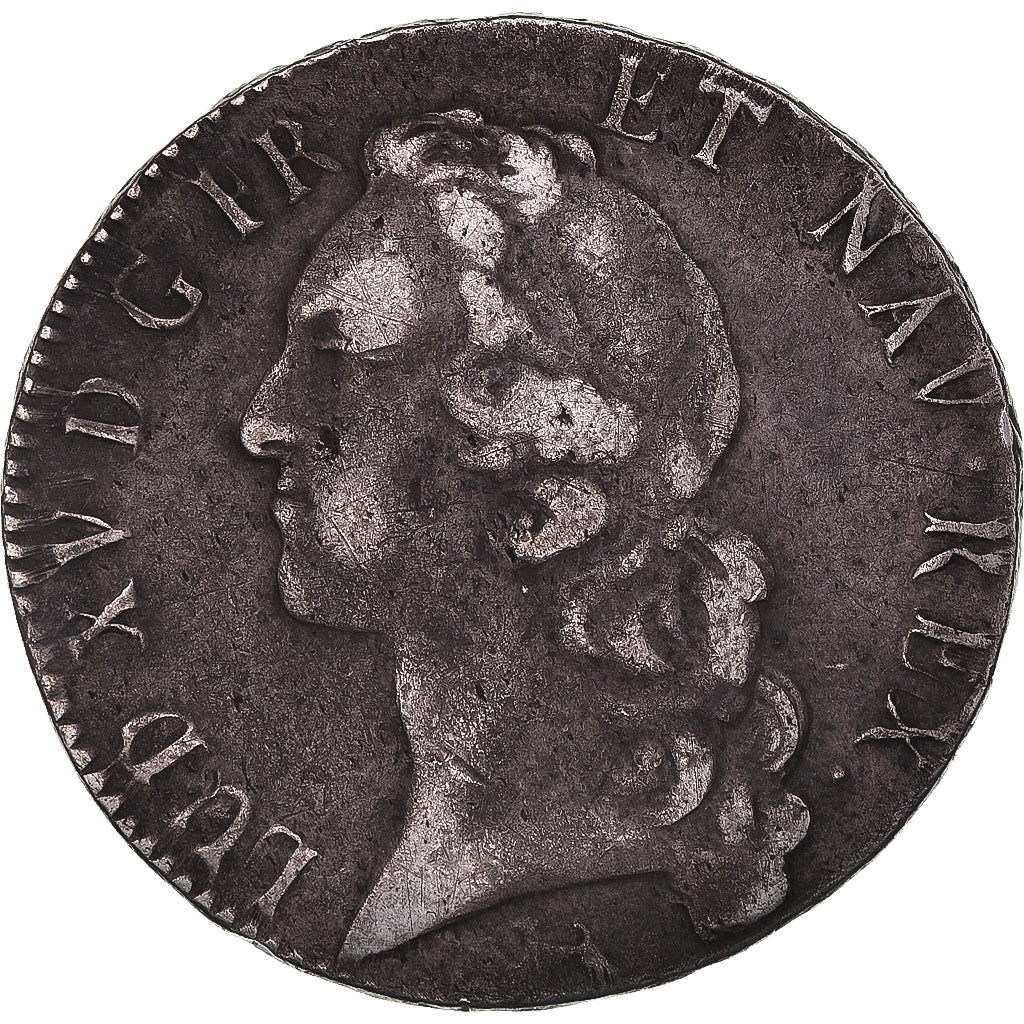 Monnaie, France, Louis XV, Écu au bandeau, Ecu, 1749, Bayonne, TB, Argent