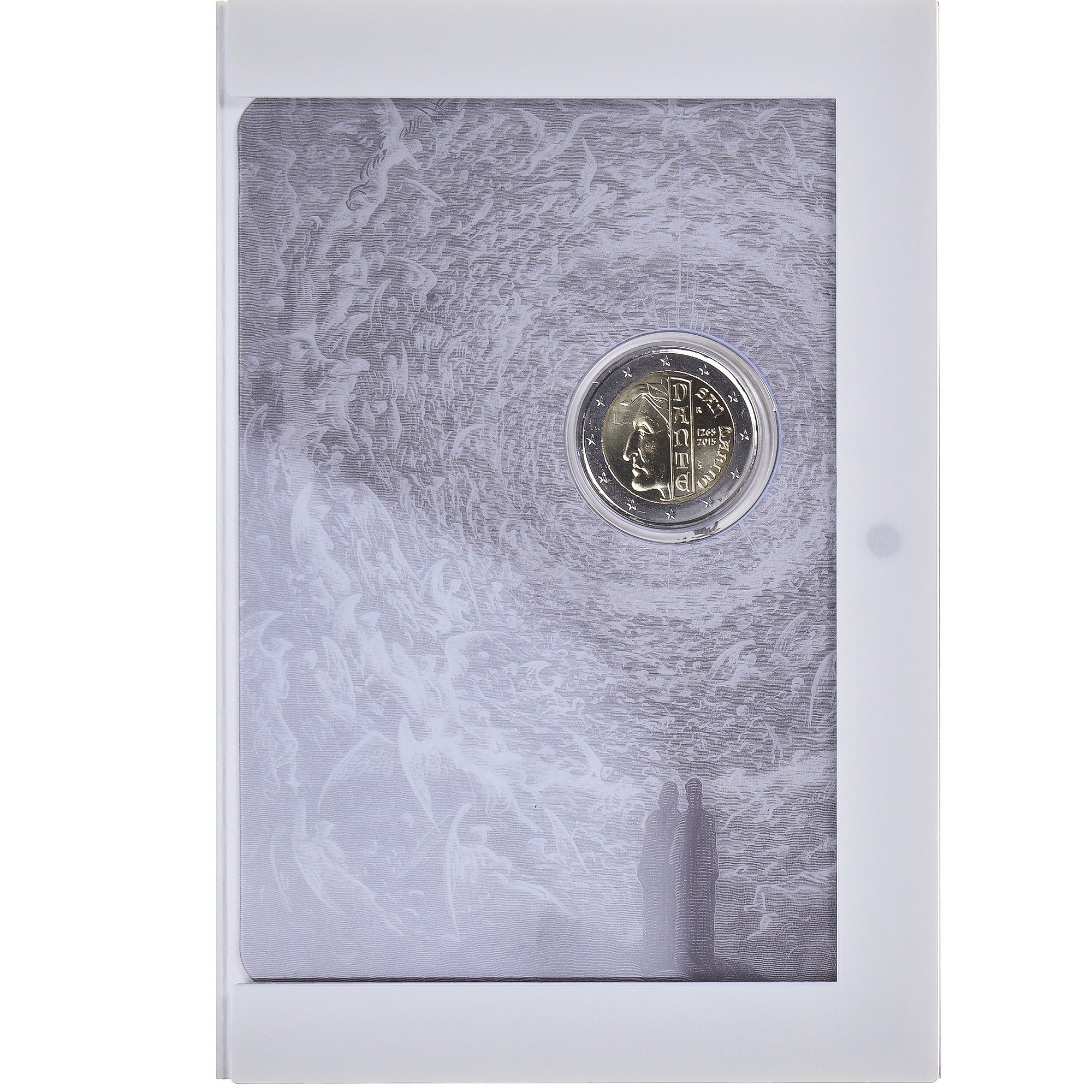 San Marino, 2 Euro, 750ème Anniversaire De La Naissance De Dante, 2015, Rome