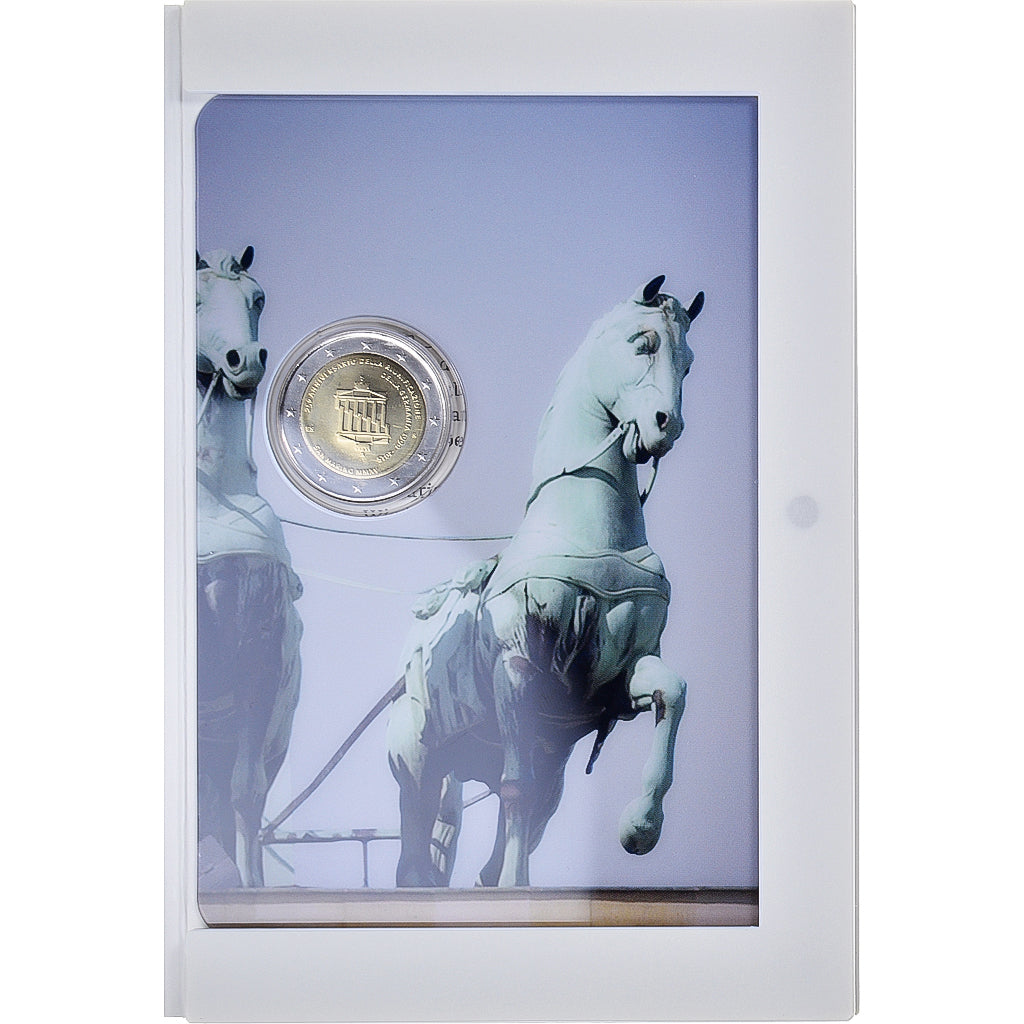 San Marino, 2 Euro, 25ème anniversaire de la réunification de l'Allemagne