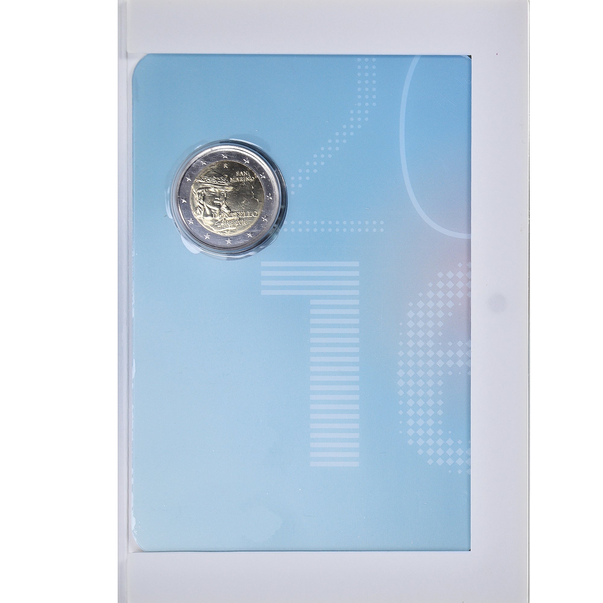 San Marino, 2 Euro, 2016, DONATELLO 550 °anniversario della Scomparsa, STGL