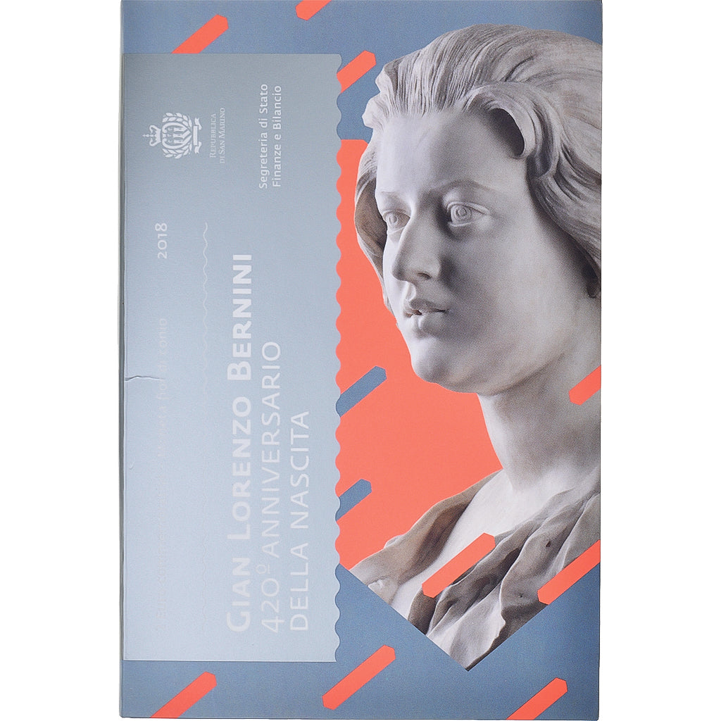 Saint Marin , 2 Euro, 420ème anniversaire de la naissance du Bernin, 2018