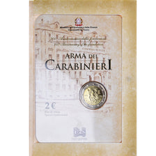 Italia, 2 Euro, Arma dei Carabinieri, 2014, Rome, Special Unc., FDC, Bimetálico