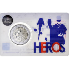 Francia, 2 Euro, Recherche Médicale, 2020, Recherche Médicale, HEROS, FDC