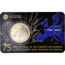 Belgium, 2-1/2 Euro, 2020, 75 ans de paix et de liberté en Europe, MS(65-70)