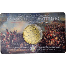 Belgio, 2-1/2 Euro, 200 ans de la bataille de Waterloo, 2015, Brussels, Coin