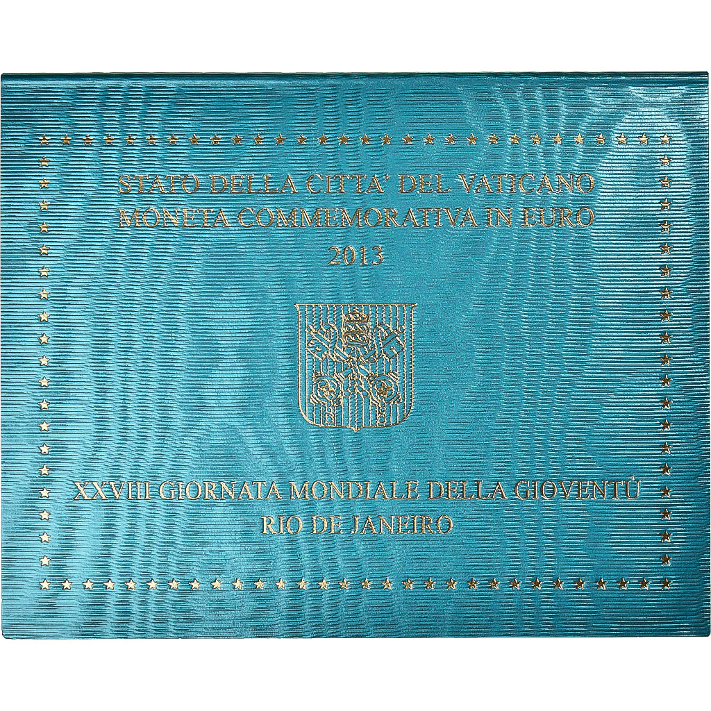 Vaticano, 2 Euro, 2013, Rome, 28ème journée mondiale de la Jeunesse