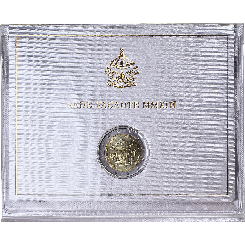 Vaticano, 2 Euro, 2013, FDC, Bimetálico