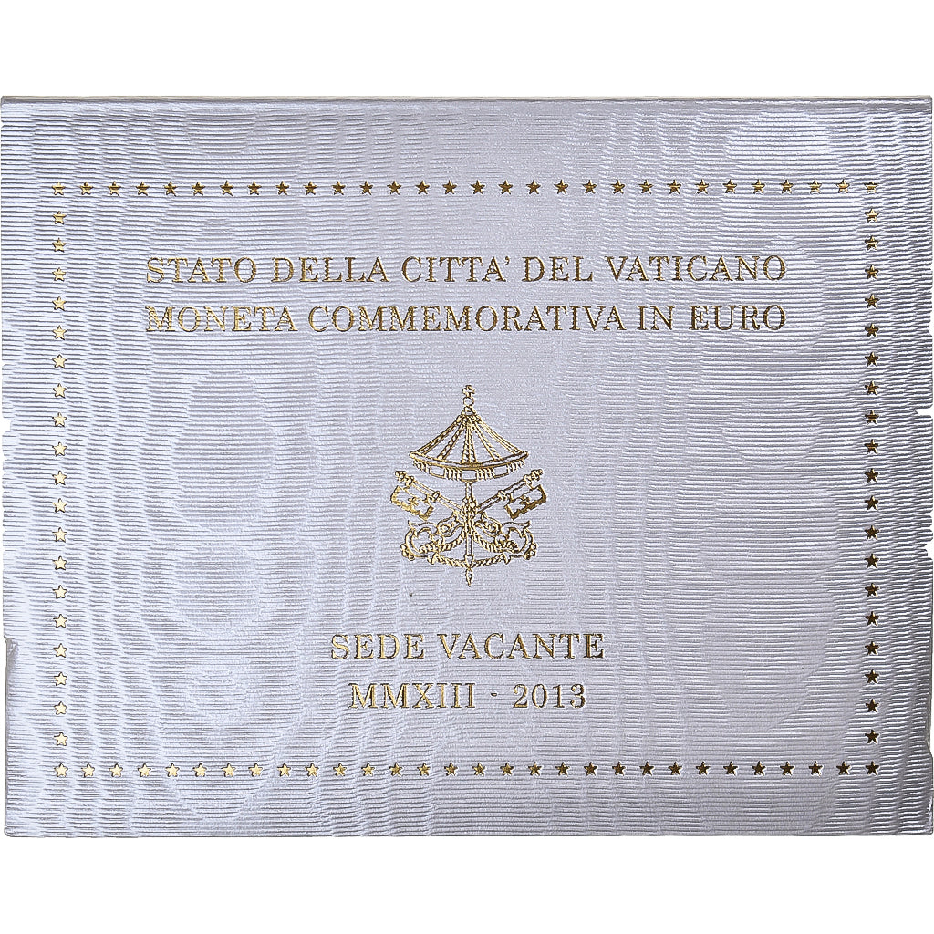 Vaticano, 2 Euro, 2013, FDC, Bimetálico