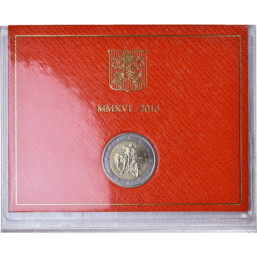 Vatican, 2 Euro, Jubilé de la Miséricorde, 2016, Rome, Pape François