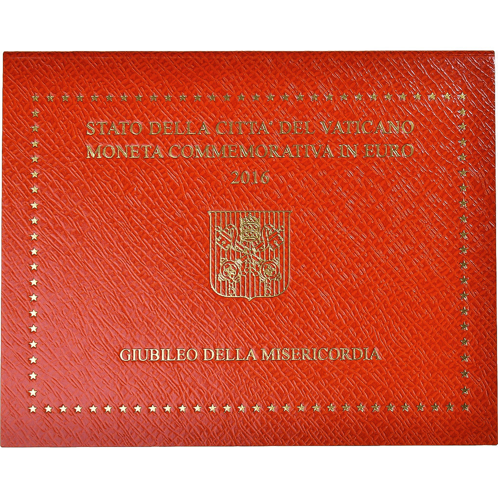 Vatican, 2 Euro, Jubilé de la Miséricorde, 2016, Rome, Pape François