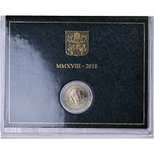 Vatican, 2 Euro, 50ème anniversaire de la mort de Padre Pio, 2018, Rome, Pape
