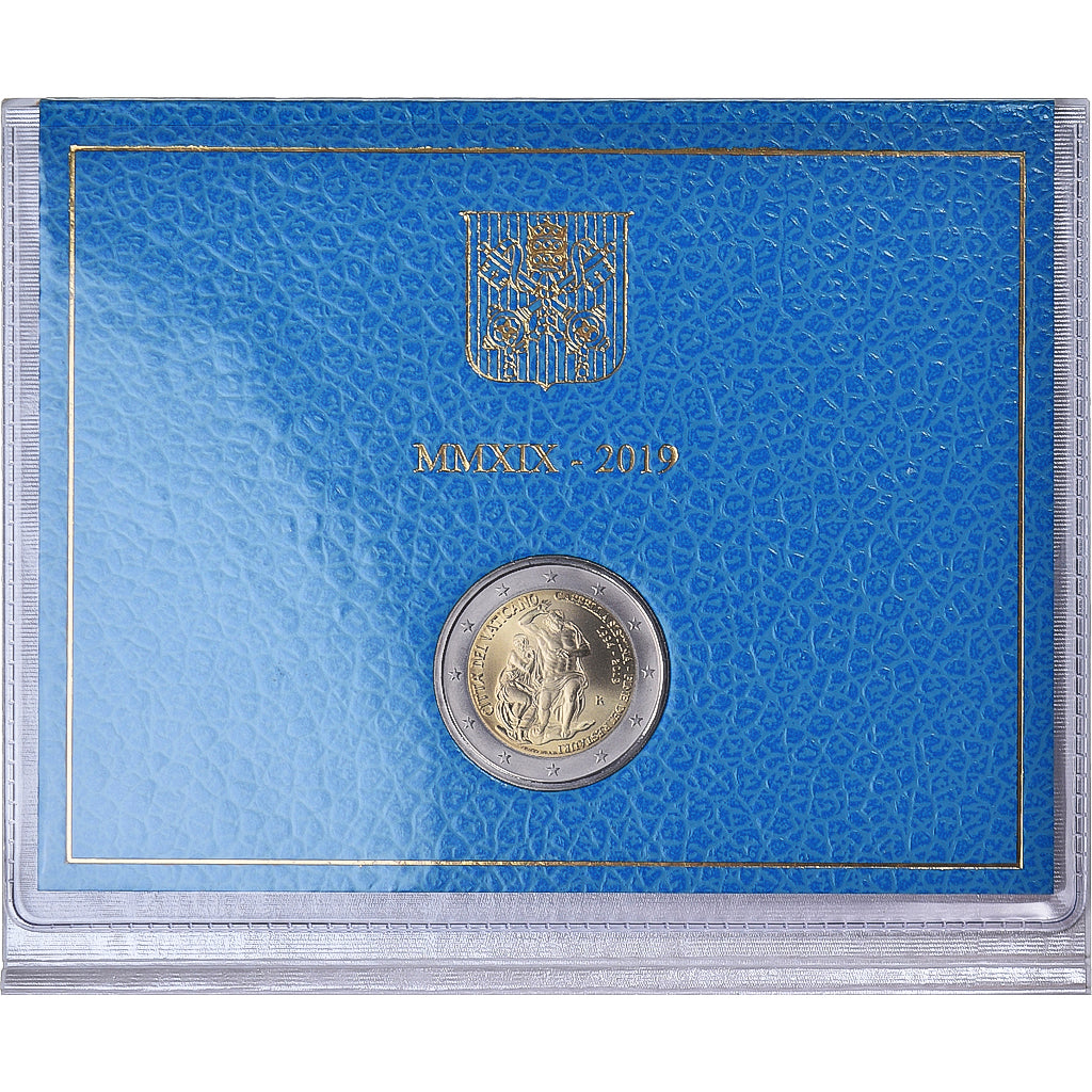 Vatican, 2 Euro, 25ème anniversaire de la fin de la restauration de la chapelle