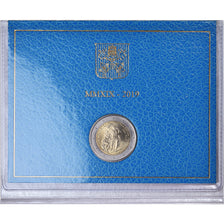Vatican, 2 Euro, 25ème anniversaire de la fin de la restauration de la chapelle