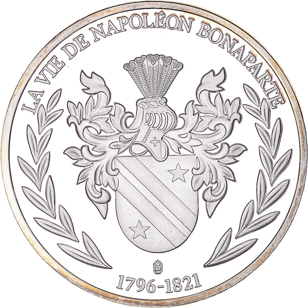 France, Medal, La vie de Napoléon Bonaparte, le Sacre de l'Empereur, MS(65-70)
