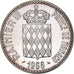Coin, Monaco, Rainier III, 10 Francs, 1966, AU(50-53), Silver, KM:146