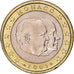 Monaco, Euro, 2001, Paris, MS(60-62), Bi-Metallic, KM:173