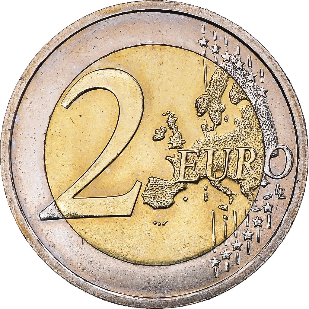 Private proofs / unofficial, 2 Euro, 2013, Benoit XVI, MS(63), Bi-Metallic