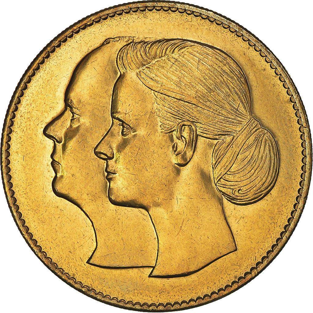 Monaco, medaglia, Mariage d'Albert et Charlène, 2011, SPL+, Rame-alluminio
