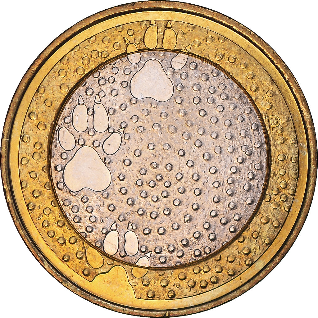 Finland, 5 Euro, The Nordic Nature - Fauna, 2012, UNC-, Bi-Metallic, KM:185