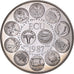 France, Medal, Ecu Europa, Marianne, 1987, Rodier, MS(64), Silver