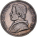 Moneta, STATI ITALIANI, PAPAL STATES, Pius IX, 20 Baiocchi, 1848, Rome, MB+