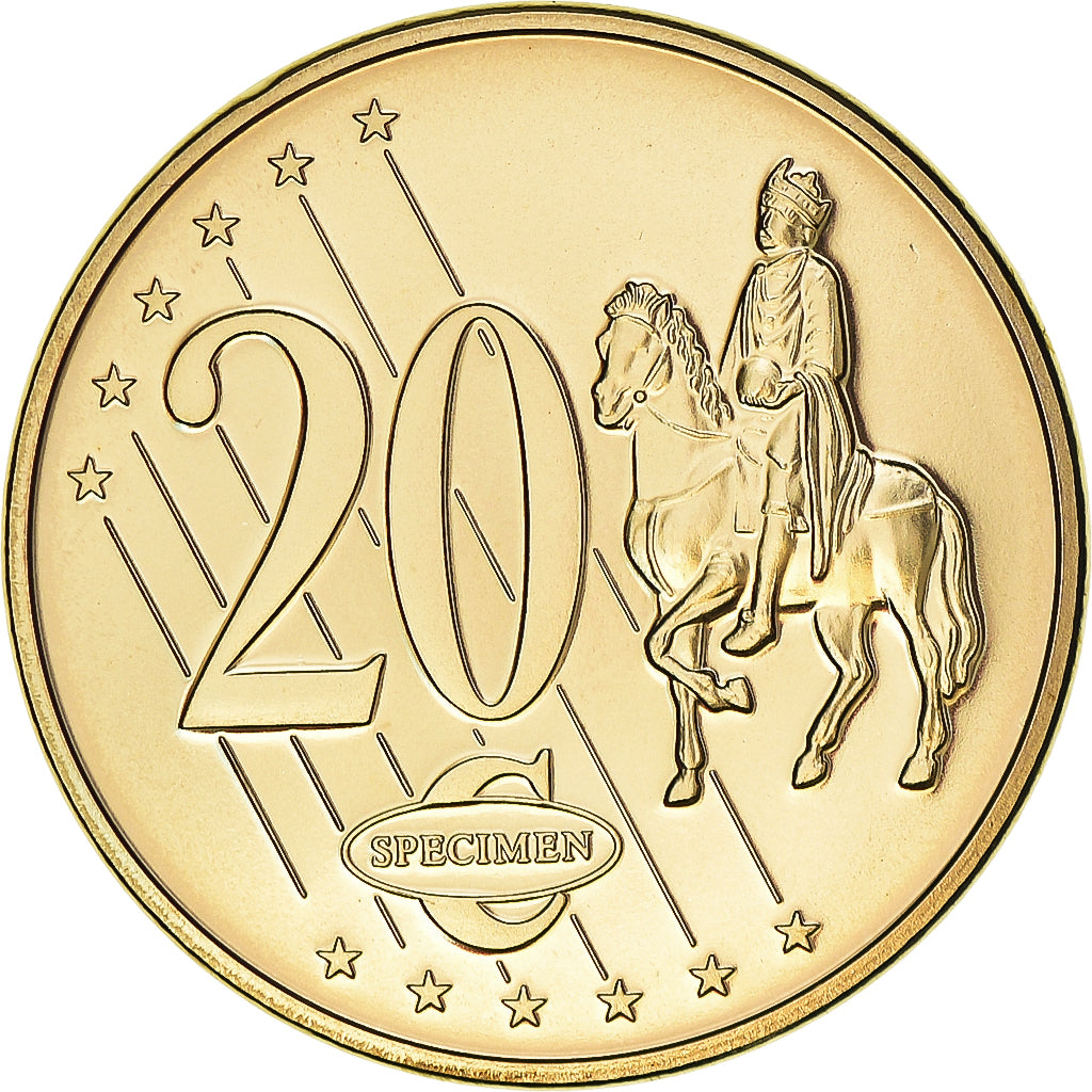 Andorra, 20 Euro Cent, 2003, unofficial private coin, MS(65-70), Copper