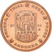 Andorra, Euro Cent, 2003, unofficial private coin, MS(65-70), Copper