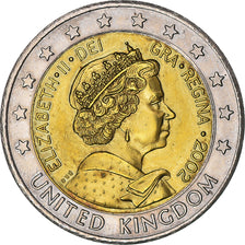 Regno Unito, Fantasy euro patterns, 2 Euro, 2002, Proof, SPL, Bi-metallico
