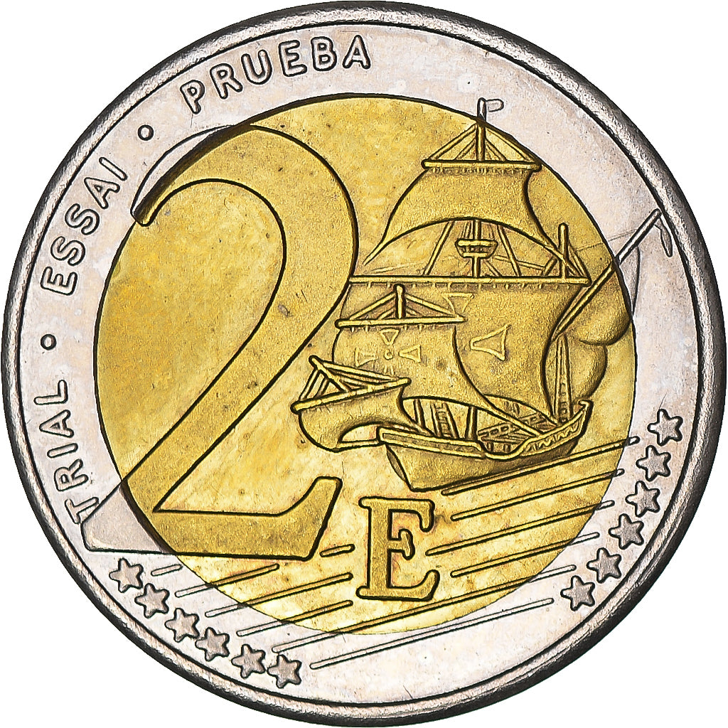 Regno Unito, Fantasy euro patterns, 2 Euro, 2002, Proof, SPL, Bi-metallico